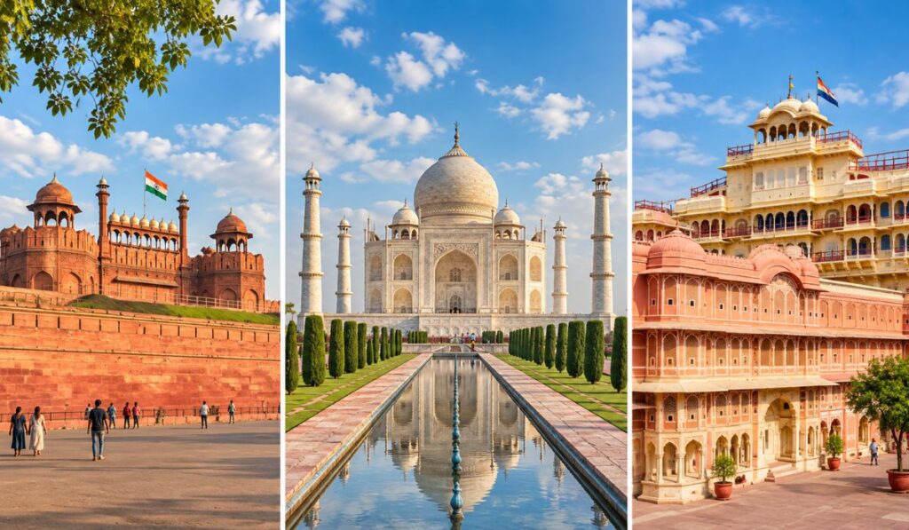 Voiture privée avec chauffeur dans le nord de l'Inde